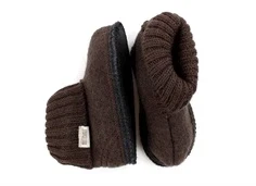 Huttelihut coffee bean hjemmesko uldfilt